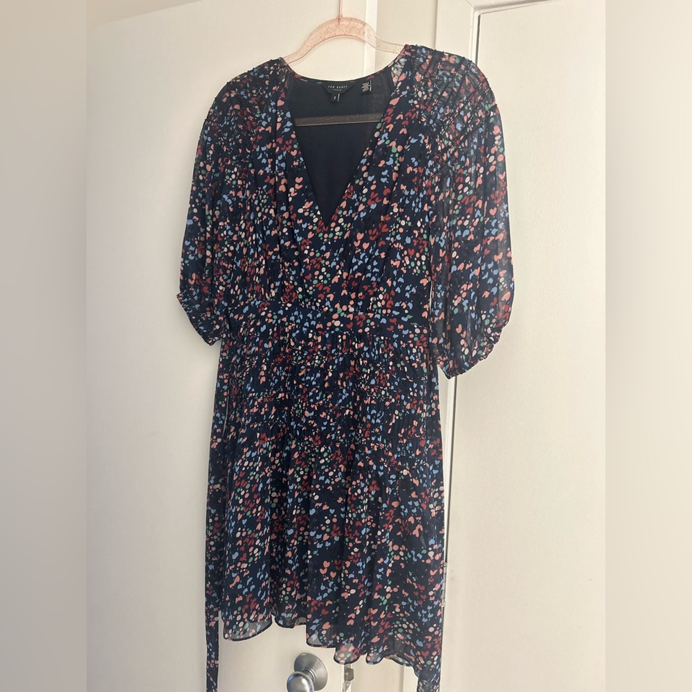Ted Baker Multicolor Floral Dress
